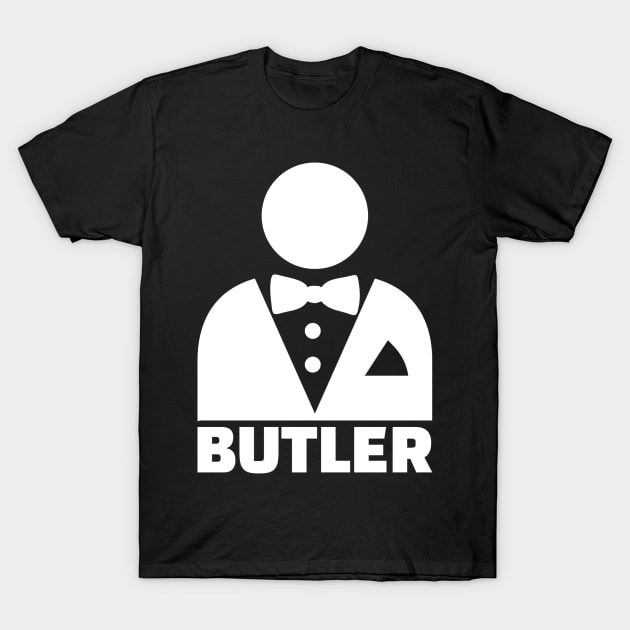 Butler T-Shirt by Designzz